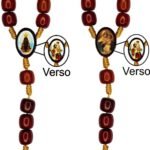 DEZENA DE MADEIRA COM SANTO NO TRIANGULO PARA CARRO
