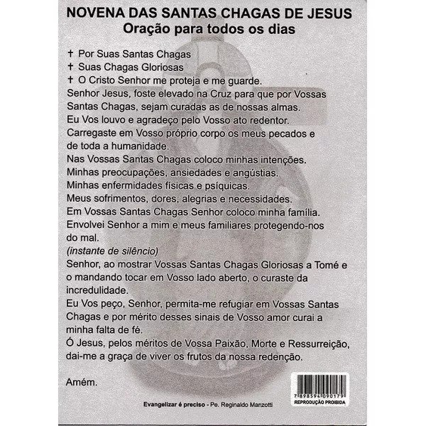 15191850847-di-231-1.jpg CARTÃO POSTAL DAS SANTAS CHAGAS DE JESUS