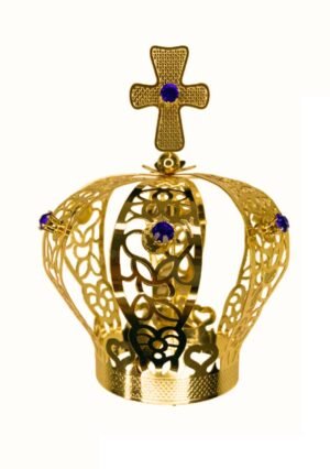 COROA Nº 7 13X6,5CM PARA IMAGENS DE 70CM