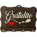 PORTA CHAVE - GRATIDÃO