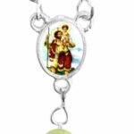 DEZENA LUMINOSA COM SANTO PARA CARRO