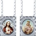 ESCAPULÁRIO NIQUELADO COLORIDO