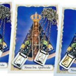 ESCAPULÁRIO AÇO INOX APARECIDA ENCARTELADO