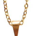 CORRENTE F OURO COM CRUCIFIXO STRASS CF07