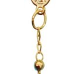 TERÇO PESCOÇO DOURADO