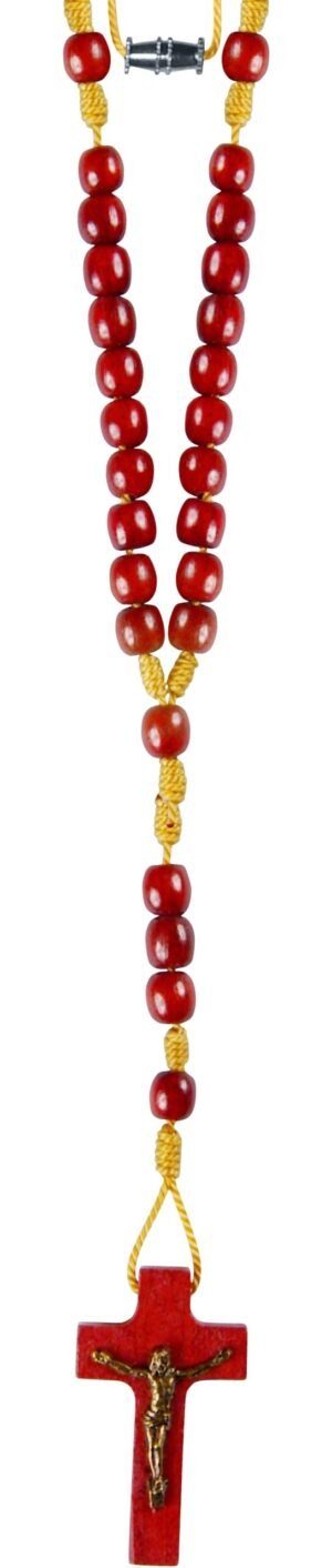 TERÇO PESCOÇO MADEIRA