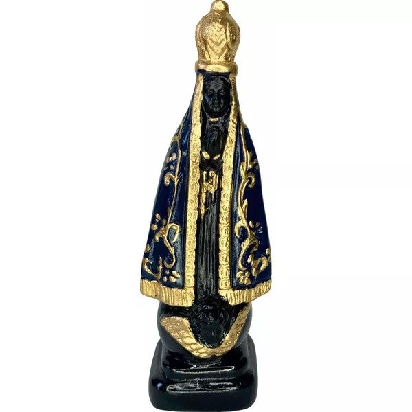 IMAGEM APARECIDA SEM MANTO COM CAIXA 16 CM