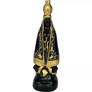 IMAGEM APARECIDA SEM MANTO COM CAIXA 19 CM