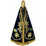 IMAGEM APARECIDA MANTO COM CAIXA 32 CM