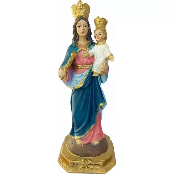 15200373720-ir-105.jpg IMAGEM RESINA 22CM NOSSA S AUXILIADORA IMP