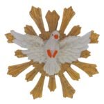 IMAGEM DIVINO ESPÍRITO SANTO NACIONAL 13 CM NACIONAL