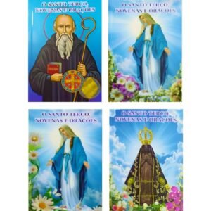 LIVRO O SANTO TERÇO, NOVENAS E ORAÇÕES