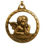 MEDALHÃO DE BERÇO O VELHO ANJO 502