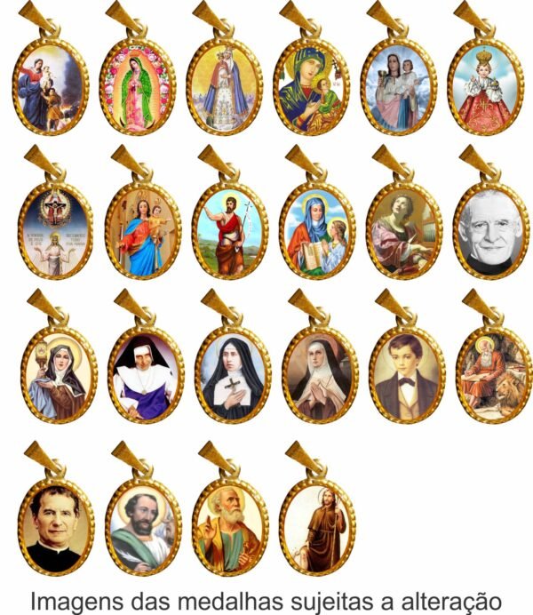 MEDALHA OVAL PEQUENA