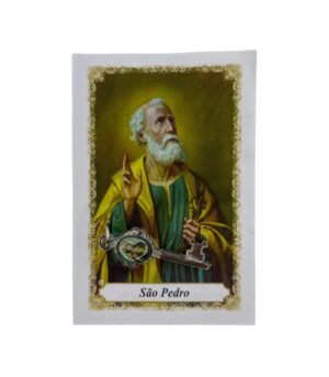 MEDALHA CHAVE NIQUELADA