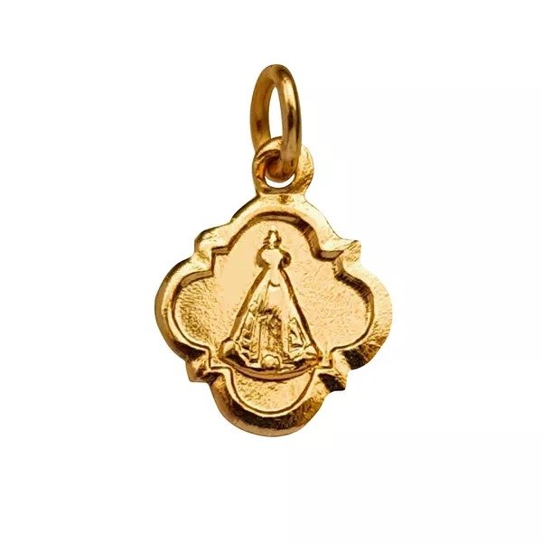 MEDALHA NOSSA SENHORA APARECIDA TRABALHADA