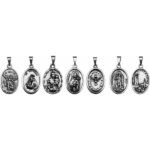 MEDALHA OVAL NÍQUEL VELHO