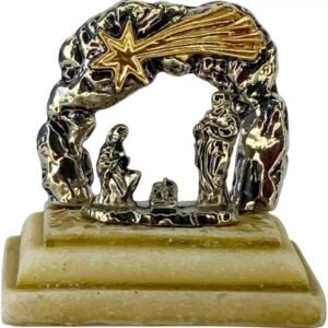 15202993157-pn-302.jpg MINI PRESÉPIO BASE RESINA 4,5CM