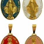 MEDALHA MILAGROSA RESINADA 23 MM