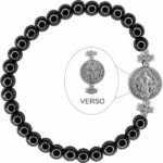 PULSEIRA SÃO BENTO HEMATITA  6 MM