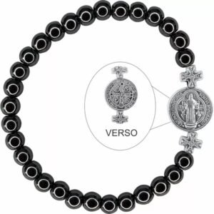 PULSEIRA SÃO BENTO HEMATITA  6 MM