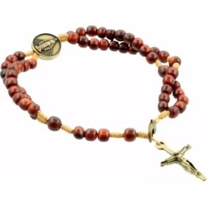 15203777688-td-100.jpg TERÇO PULSO MADEIRA - NOSSA SENHORA DAS GRAÇAS