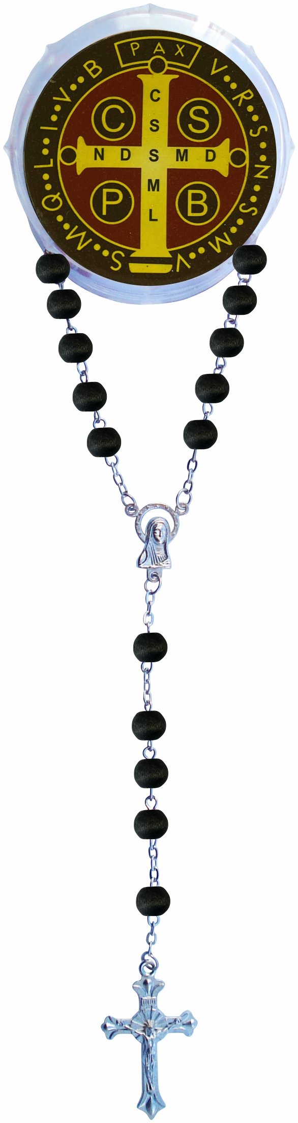 TERÇO PERFUMADO SÃO BENTO 6MM ESCURO