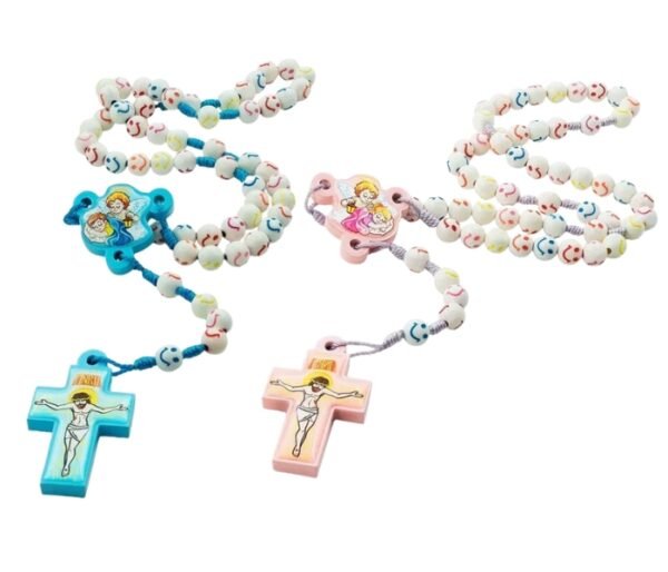 xr:d:DAFdY0lrwt4:177,j:8642806278679302305,t:23080320 TERÇO INFANTIL ANJO DA GUARDA 8MM