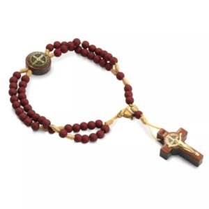 15207353816-td-98.jpg TERÇO DE PULSO SÃO BENTO VERMELHO