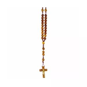 TERÇO MADEIRA CORDÃO 6MM