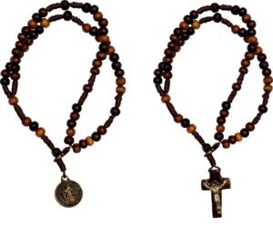 TERÇO MADEIRA PULSO