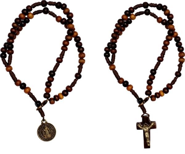 TERÇO MADEIRA PULSO