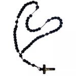 TERÇO DE MADEIRA PESCOÇO ELÁSTICO