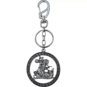 CHAVEIRO SÃO JORGE MOSQUETÃO NV