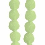 TERÇO LUMINOSO 10MM FORMATO ROSA