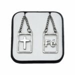 ESCAPULÁRIO AÇO INOX - FÉ