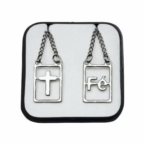 ESCAPULÁRIO AÇO INOX - FÉ