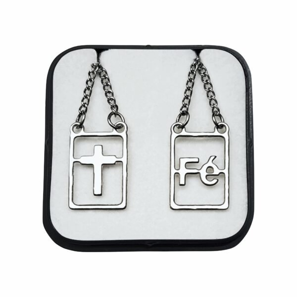 ESCAPULÁRIO AÇO INOX - FÉ