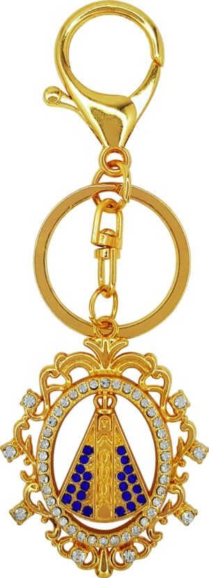 CHAVEIRO N SENHORA APARECIDA OVAL TRABALHADO