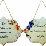 PLACA MDF MENSAGENS ARABESCO