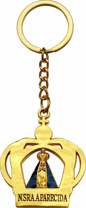 15225751364-ch-135.jpg CHAVEIRO COROA NOSSA SENHORA APARECIDA