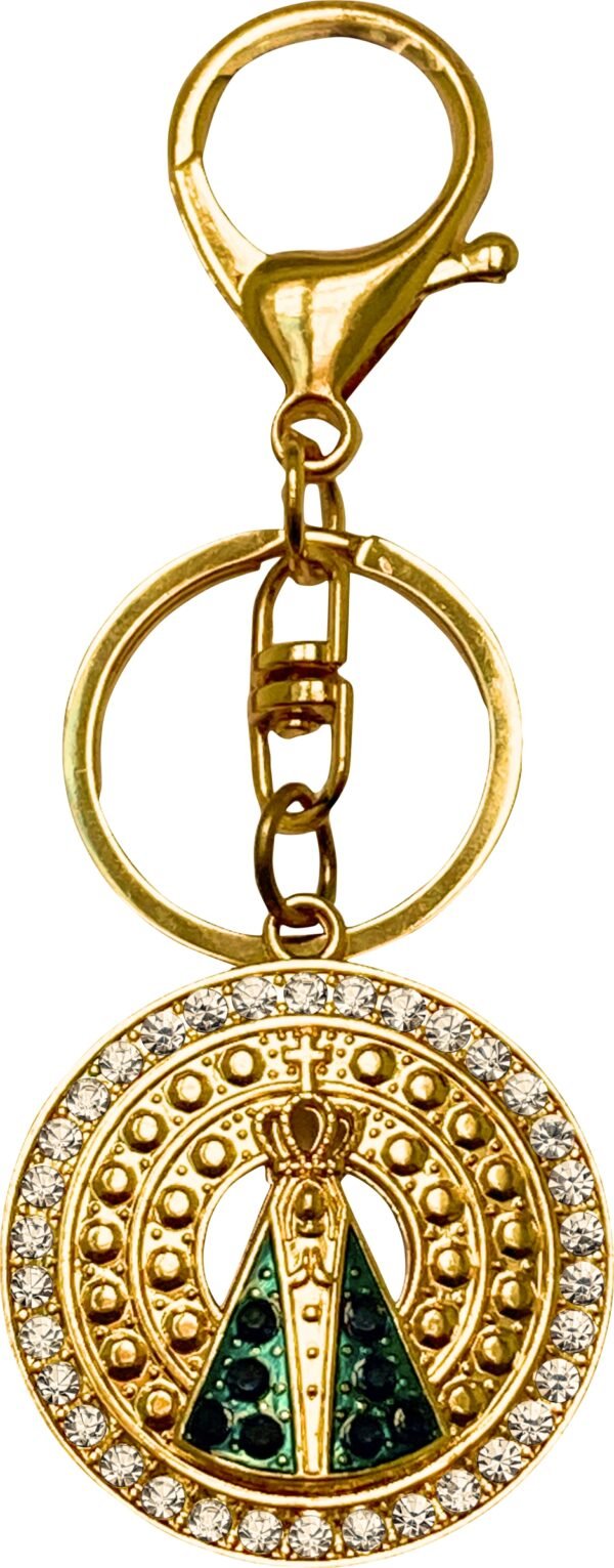 15237396279-ch-106.jpg CHAVEIRO APARECIDA COM STRASS REDONDO