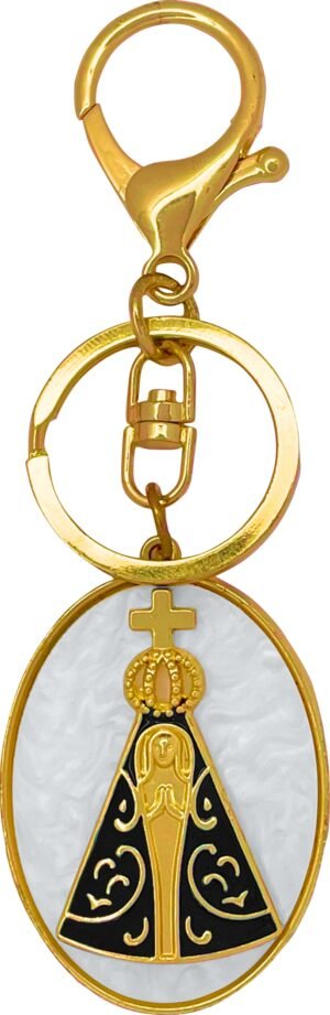 CHAVEIRO N. SENHORA APARECIDA OVAL MADRE PÉROLA