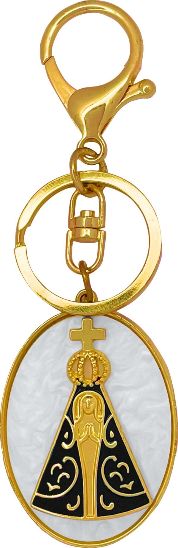 CHAVEIRO N. SENHORA APARECIDA OVAL MADRE PÉROLA