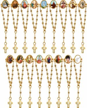 BOTTON DEZENA DOURADA COM MEDALHA