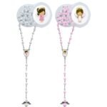 TERÇO PÉROLA 6MM INFANTIL MENINA