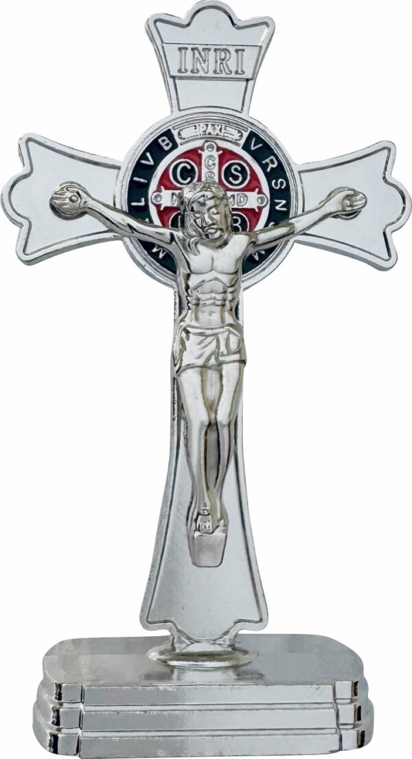 15295888499-cr-03.jpg CRCUCIFIXO SÃO BENTO MESA 7,5CM C/ ADESIVO