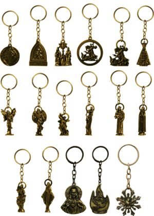 CHAVEIRO OURO VELHO VÁRIOS SANTOS