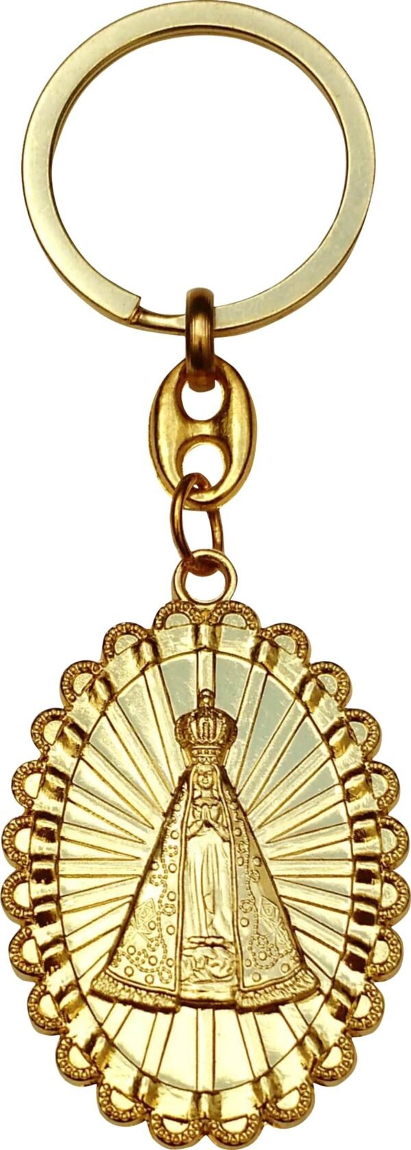 15303035406-ch-69.jpg CHAVEIRO APARECIDA ESPLENDOR DOURADO