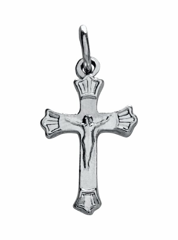 CRUCIFIXO 2X1,2CM NIQUELADO